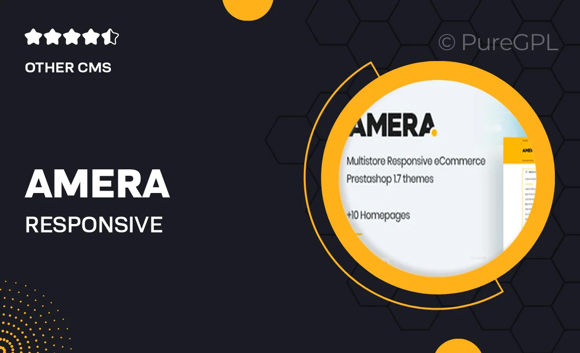 Amera – Responsive Prestashop 1.7 Theme