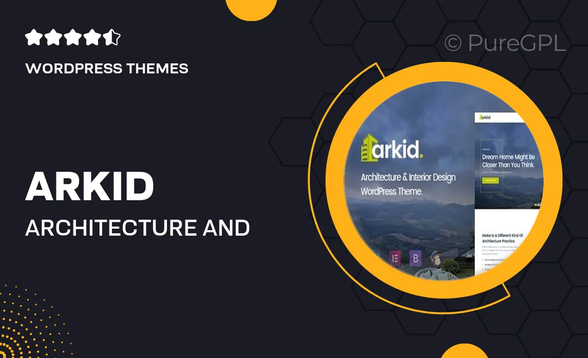 Arkid – Architecture and Interior Design WordPress Theme