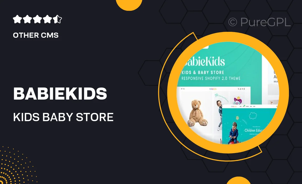 BabieKids – Kids & Baby Store Shopify 2.0 Theme