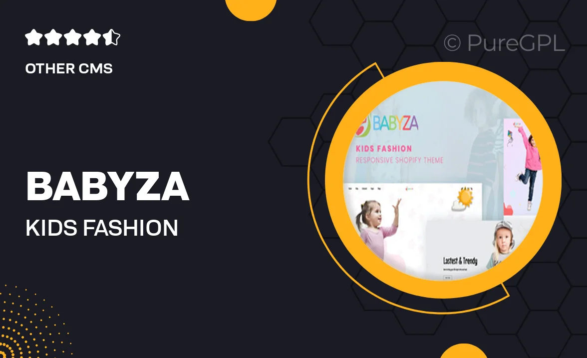 Babyza – Kids Fashion Responsive Shopify Theme