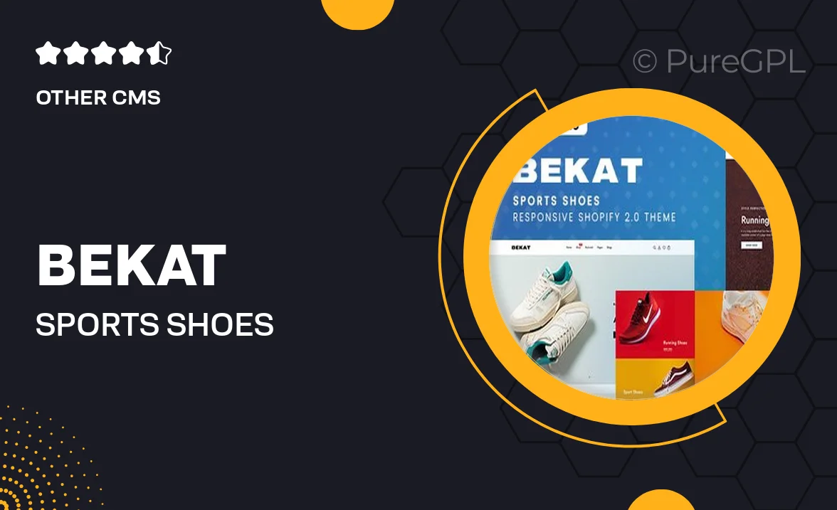 Bekat – Sports Shoes Responsive Shopify 2.0 Theme