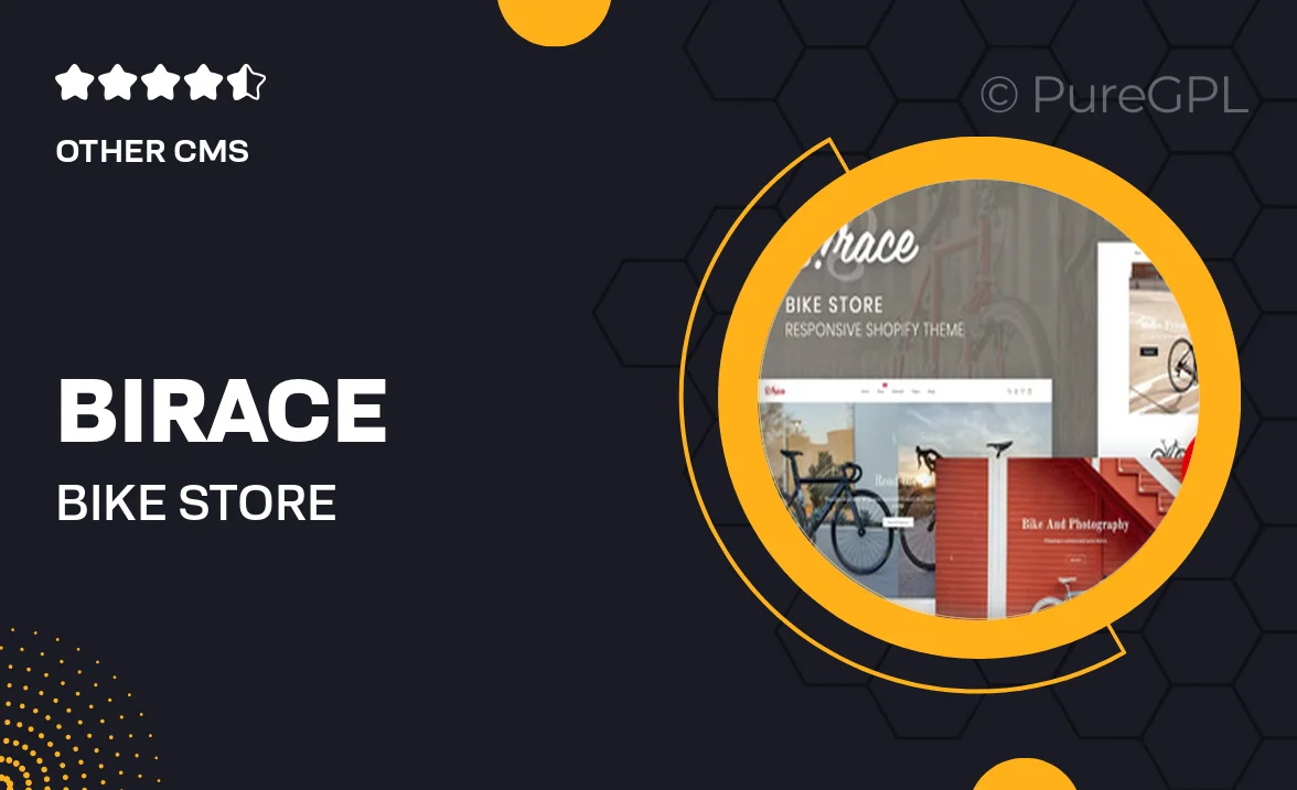 Birace – Bike Store Responsive Shopify Theme