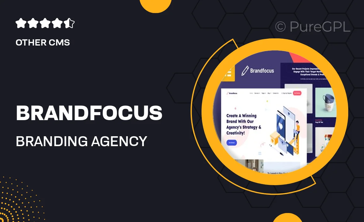 Brandfocus – Branding Agency Elementor Template Kit