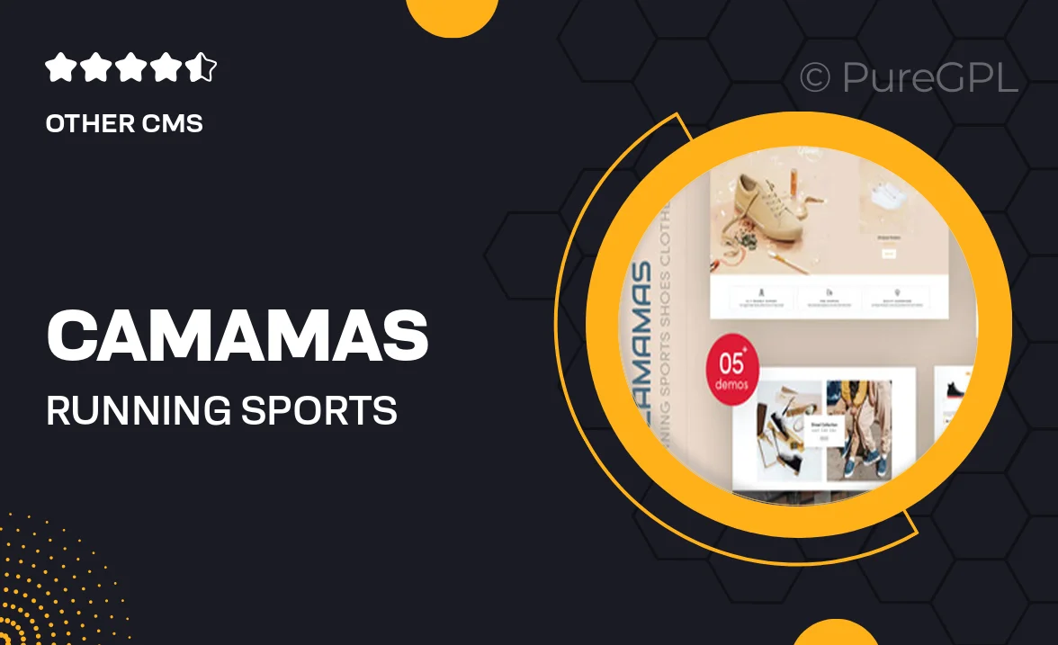 Camamas – Running & Sports Shoes Shopify Theme