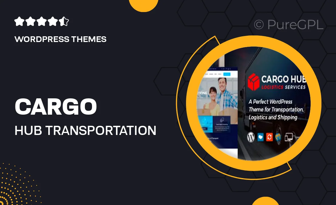 Cargo HUB – Transportation and Logistics WordPress Theme