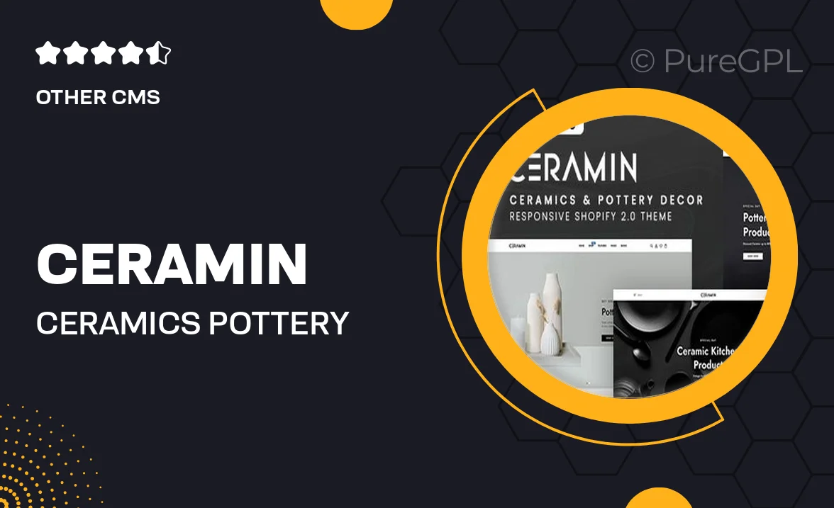 Ceramin – Ceramics & Pottery Decor Shopify 2.0 Theme