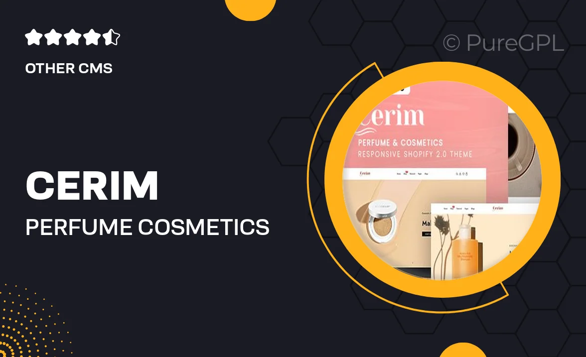 Cerim – Perfume & Cosmetics Responsive Shopify 2.0 Theme