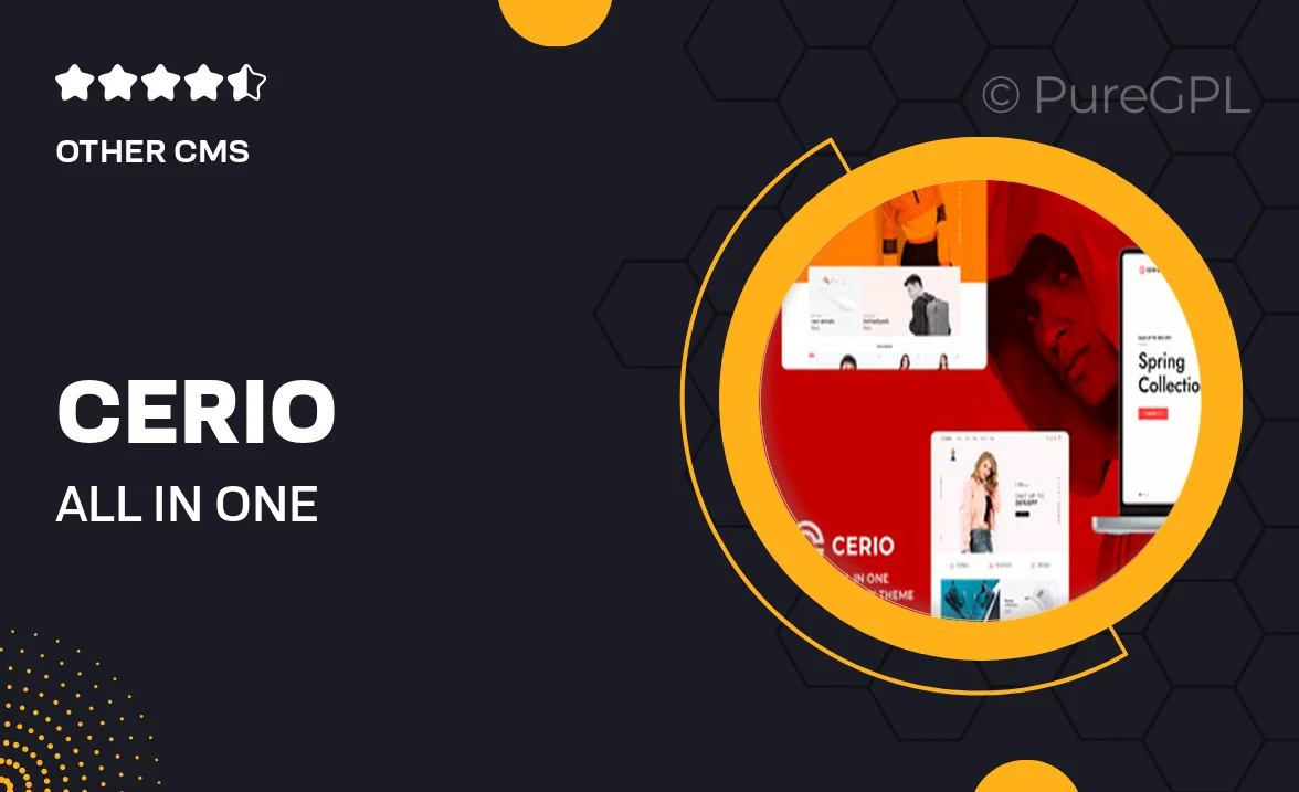 Cerio – ALL IN ONE Responsive Shopify Theme