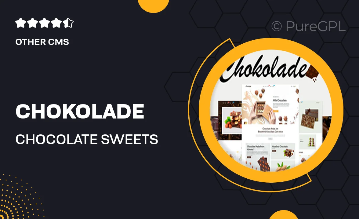 Chokolade | Chocolate Sweets & Candy Cake Shopify