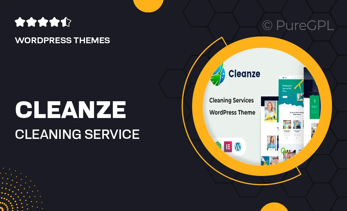 Cleanze – Cleaning Service WordPress Theme + RTL