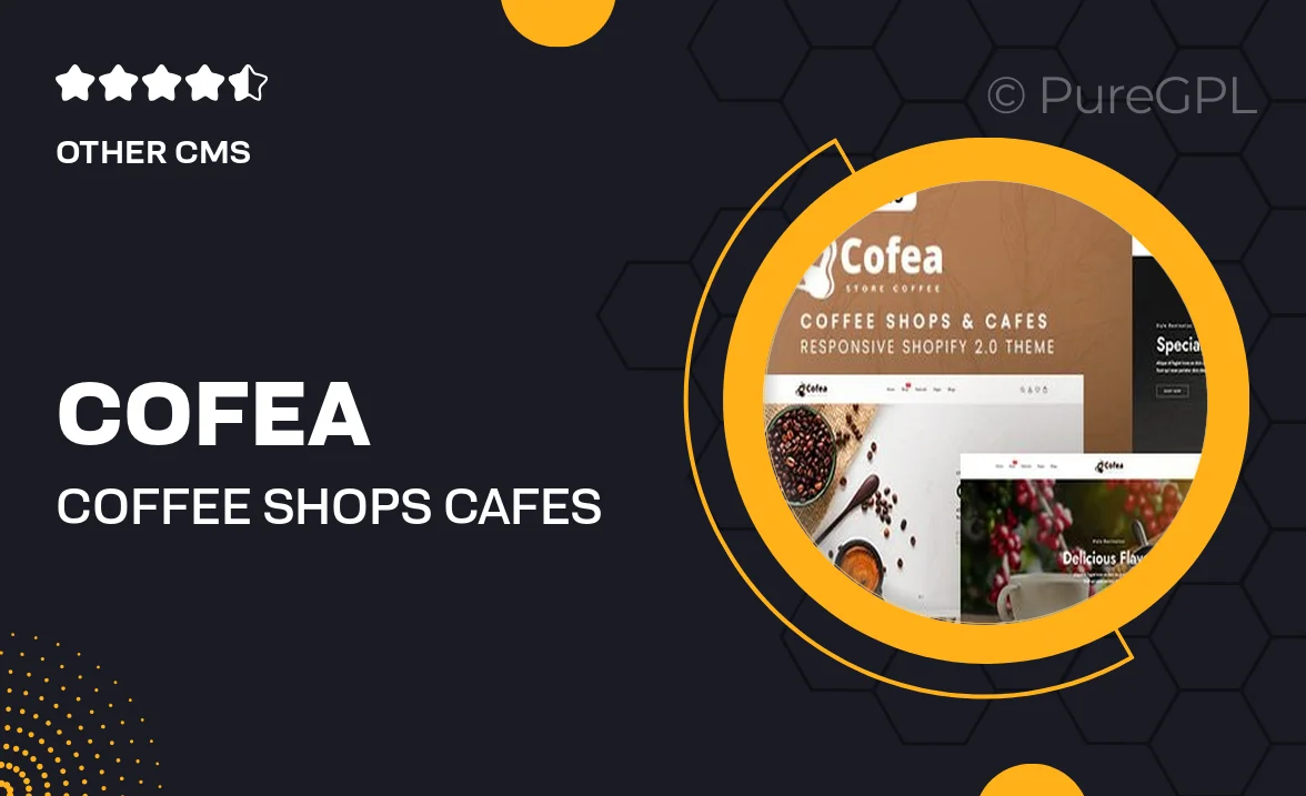 Cofea – Coffee Shops & Cafes Shopify 2.0 Theme