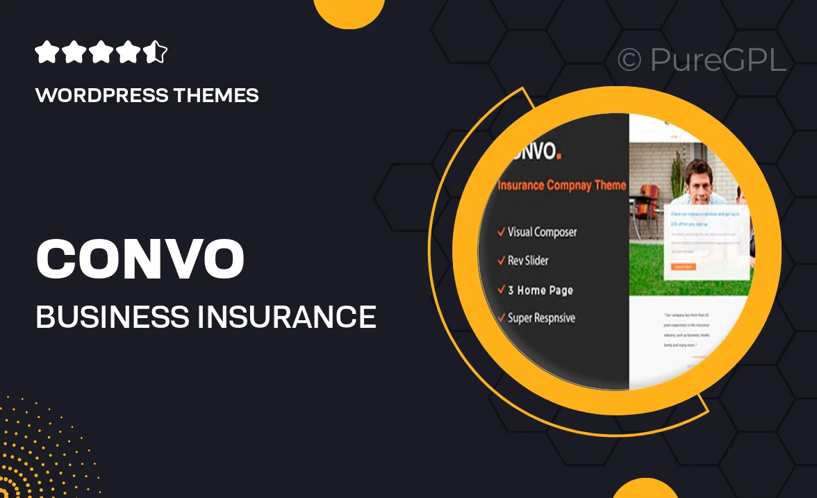 Convo – Business & Insurance WordPress Theme