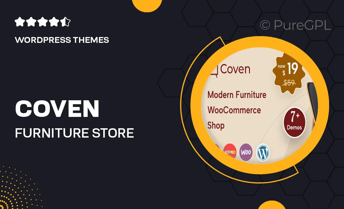 Coven – Furniture Store WordPress WooCommerce Theme