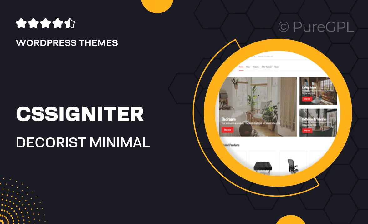 CSSIgniter Decorist – Minimal WooCommerce Theme