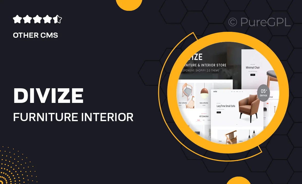 Divize – Furniture & Interior Shopify 2.0 Theme