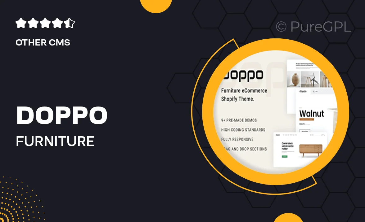 Doppo – Furniture Multipurpose Shopify Theme