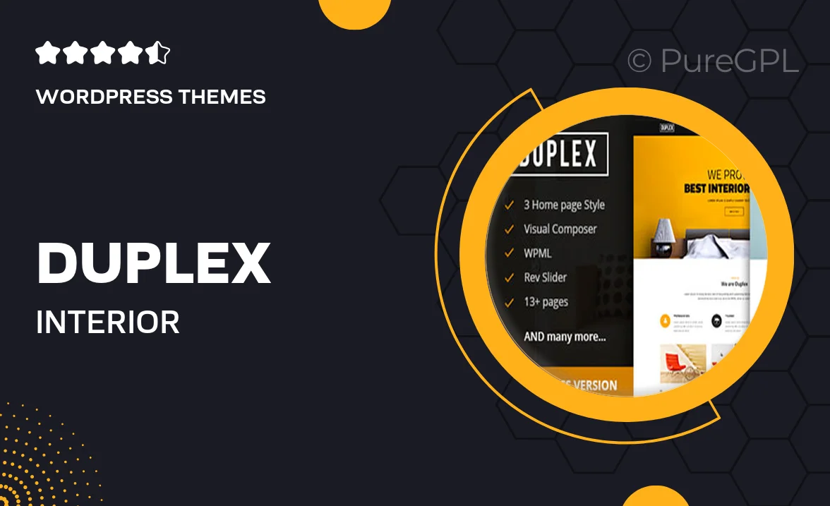 Duplex – Interior & Architecture Design WordPress Theme