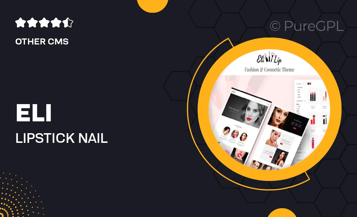 Eli – Lipstick & Nail Polish Store Shopify Theme