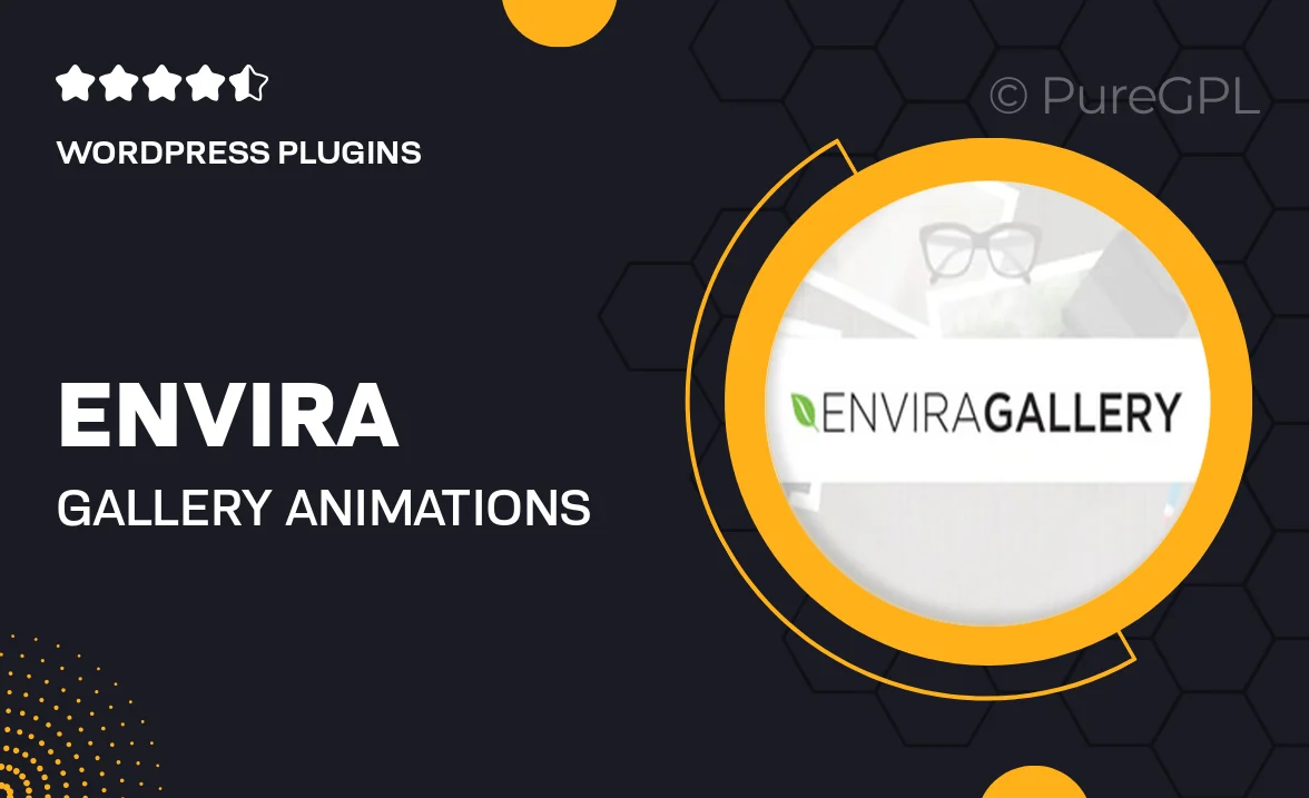 Envira gallery | Animations Addon