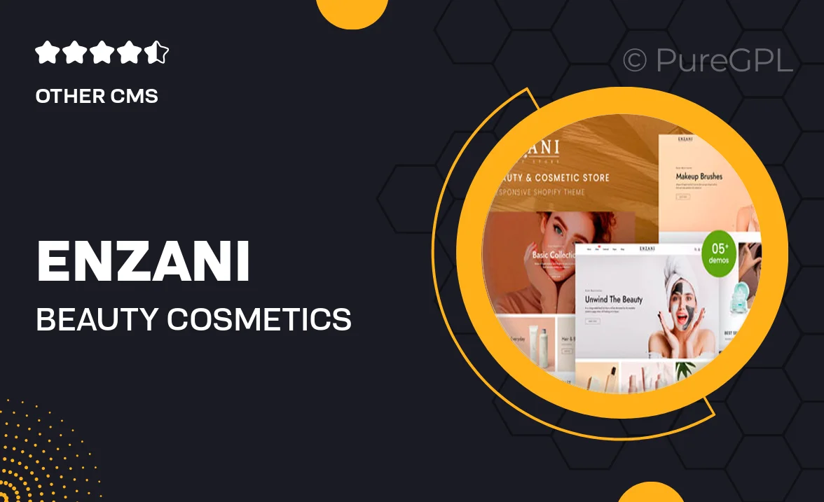 Enzani – Beauty & Cosmetics Shopify 2.0 Theme