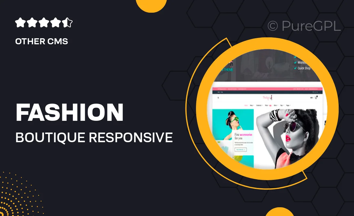 Fashion – Boutique Responsive Shopify Theme