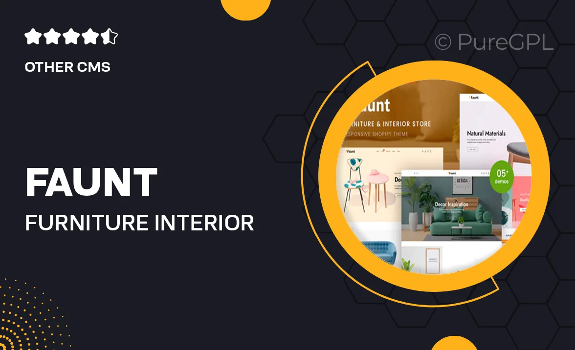 Faunt – Furniture & Interior Shopify 2.0 Theme