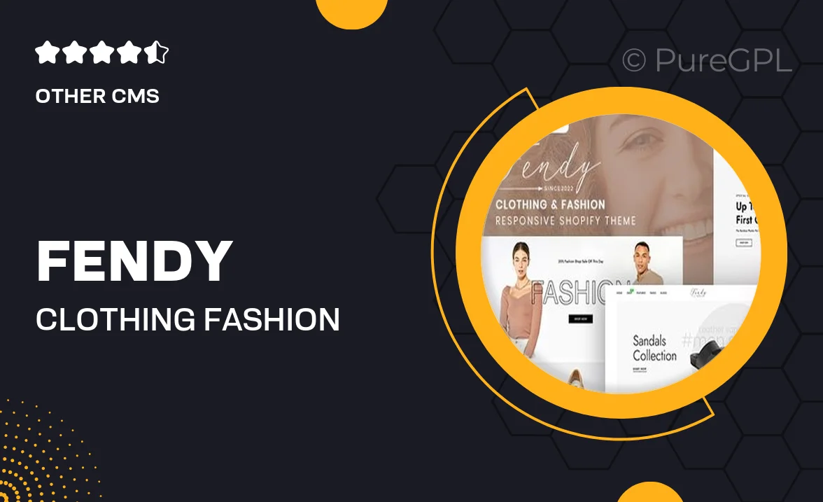 Fendy – Clothing & Fashion Responsive Shopify Theme