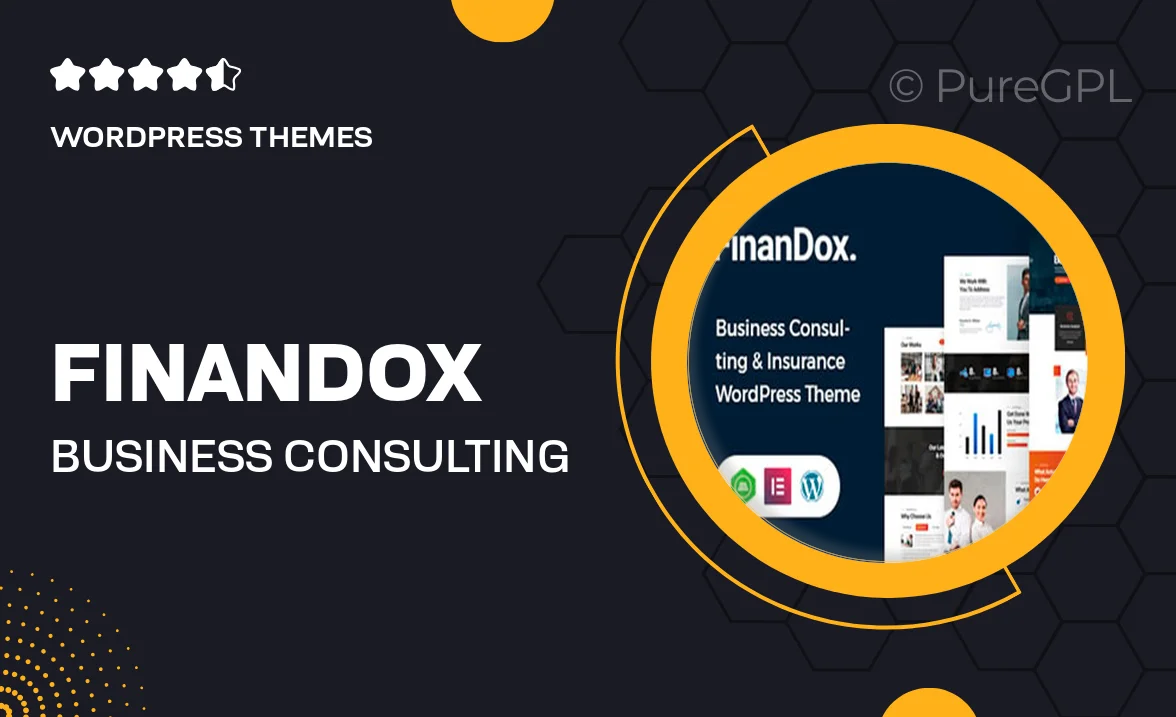 FinanDox – Business Consulting WordPress Theme