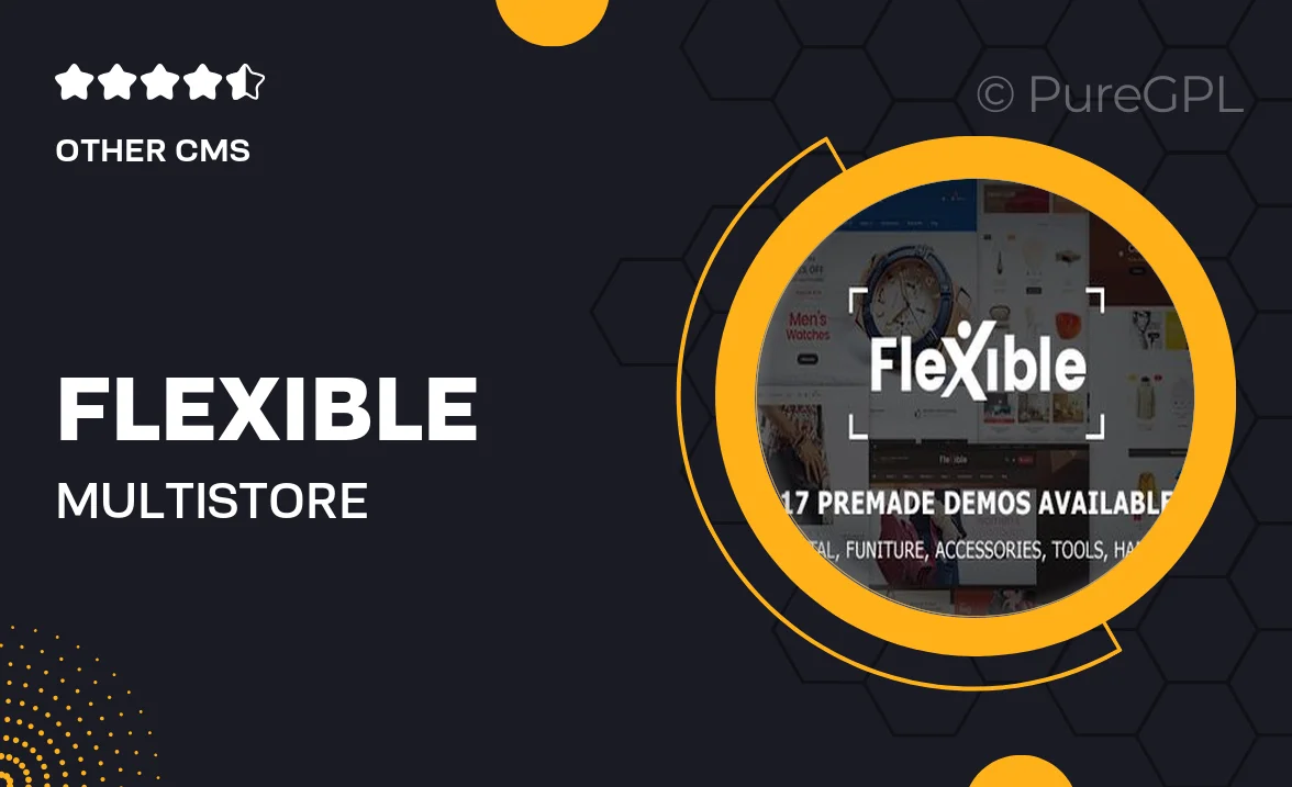 Flexible – Multi-Store Responsive Section Based Shopify Theme