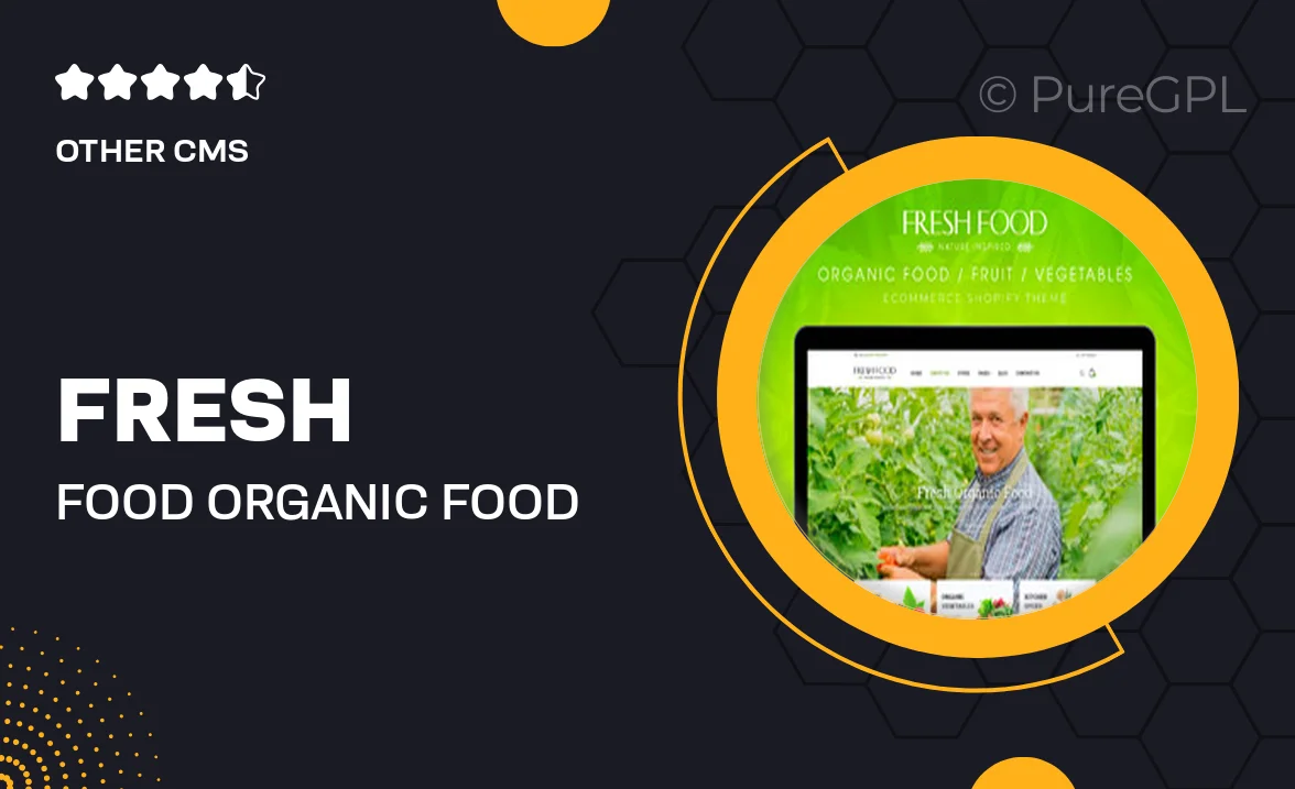 Fresh Food – Organic Food, Fruit & Vegetables