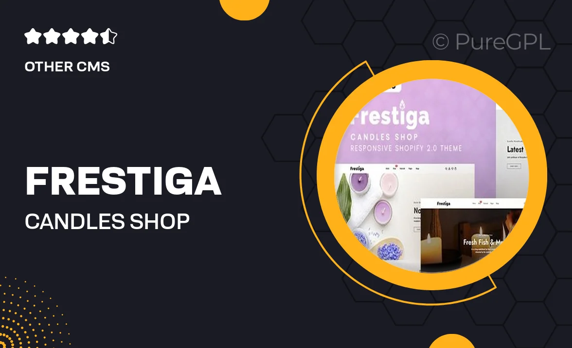 Frestiga – Candles Shop Responsive Shopify 2.0 Theme