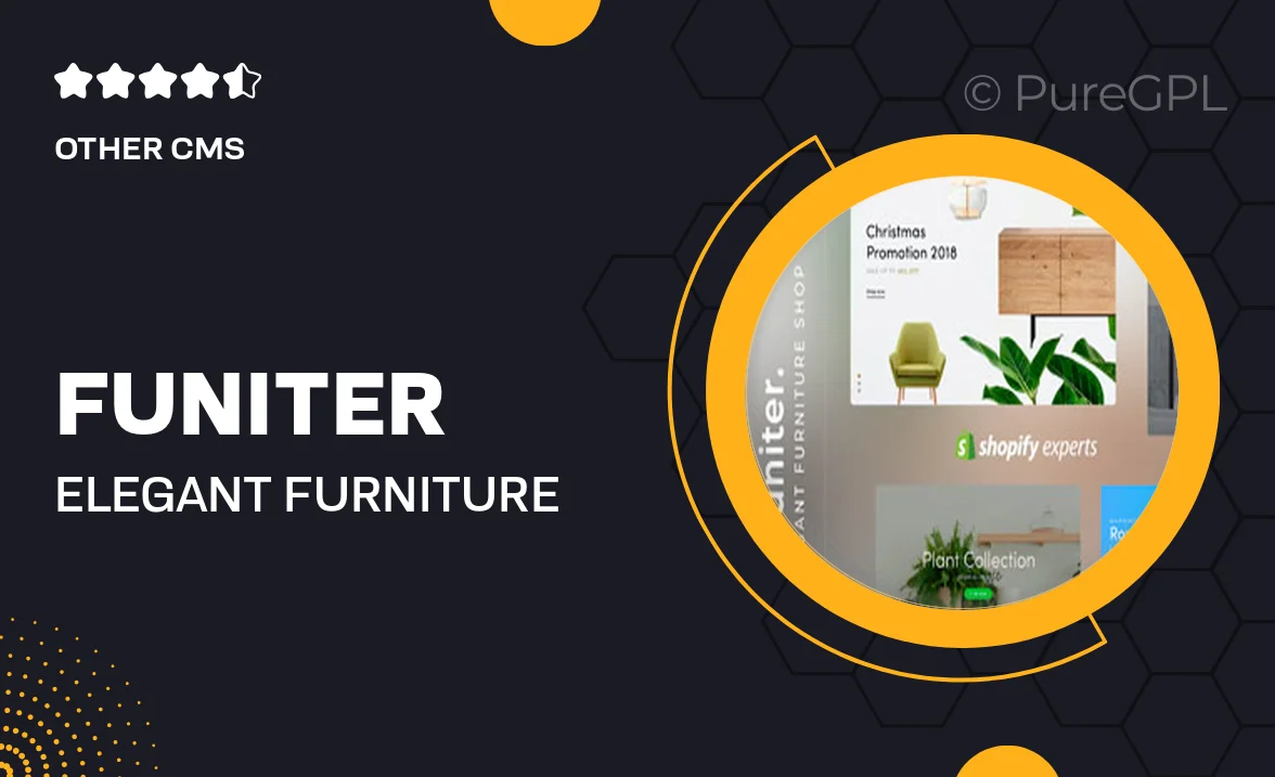 Funiter – Elegant furniture shop for Shopify