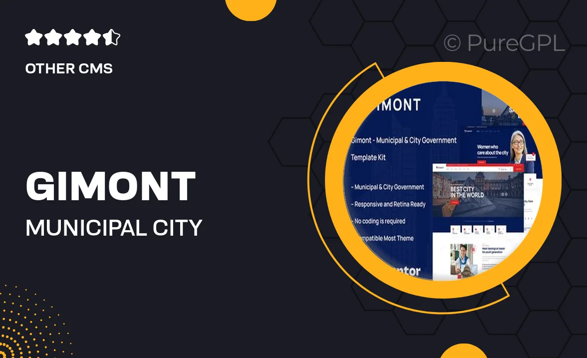 Gimont – Municipal & City Government Template Kit