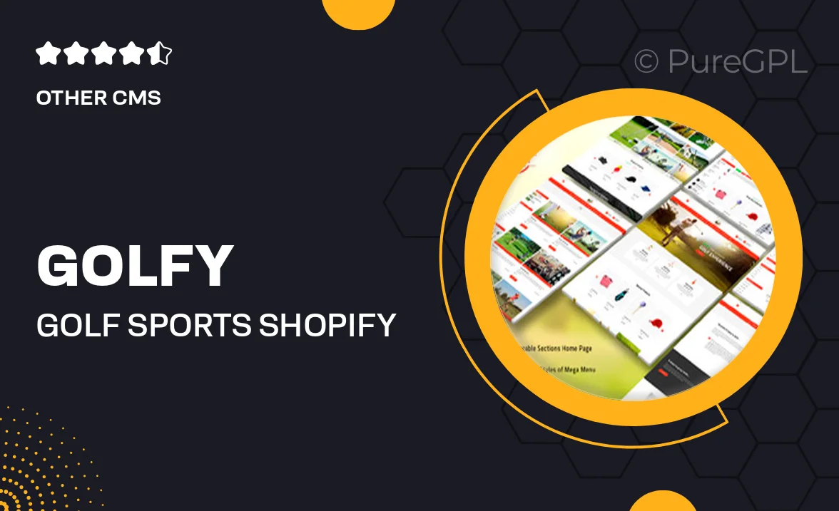 Golfy – Golf, Sports Shopify Theme