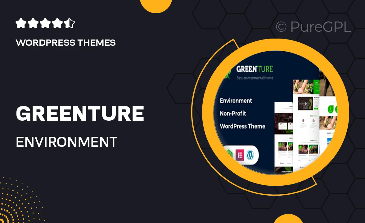 Greenture – Environment / Non-Profit WordPress Theme