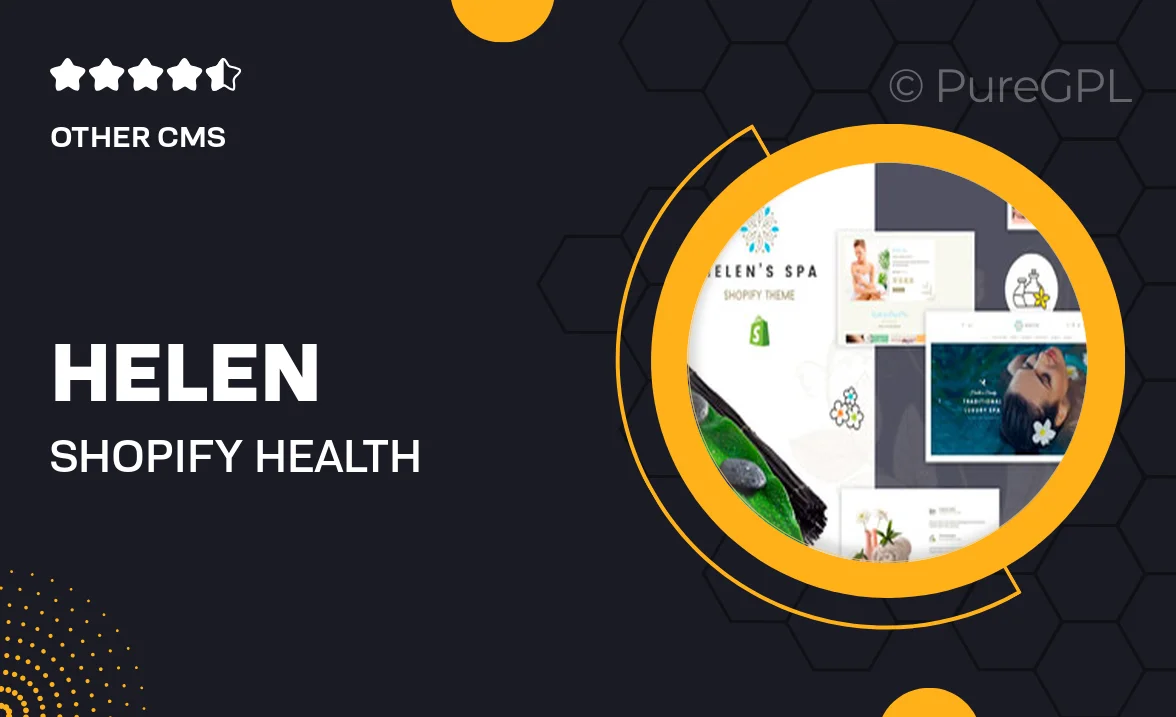 Helen – Shopify Health Beauty Cosmetic Store