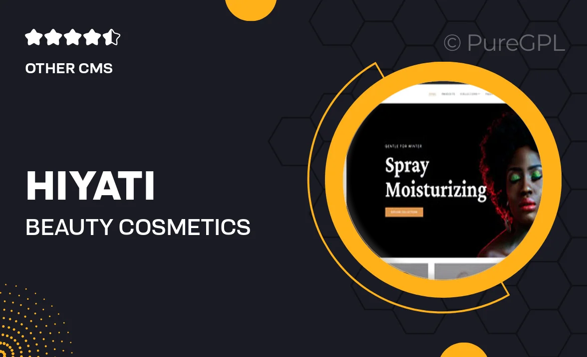 Hiyati – Beauty & Cosmetics Shopify Theme