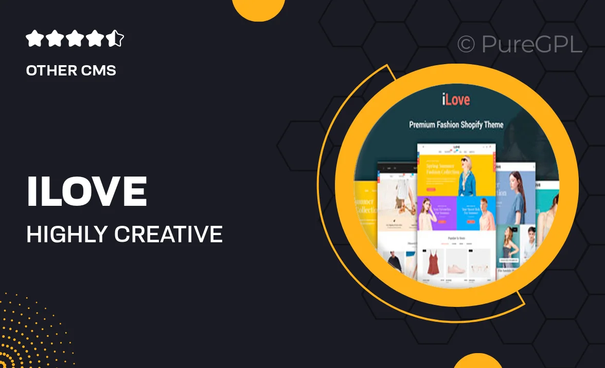 iLove – Highly Creative Responsive Shopify Theme