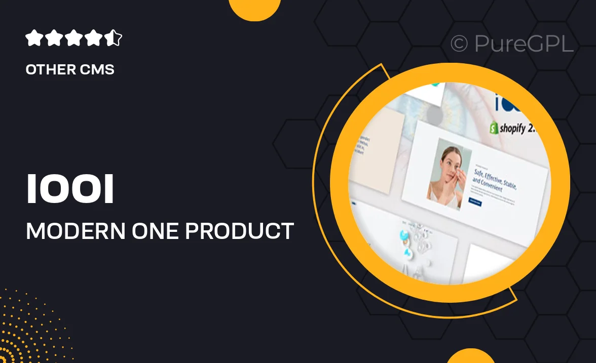 iooi – Modern One Product Shopify Theme