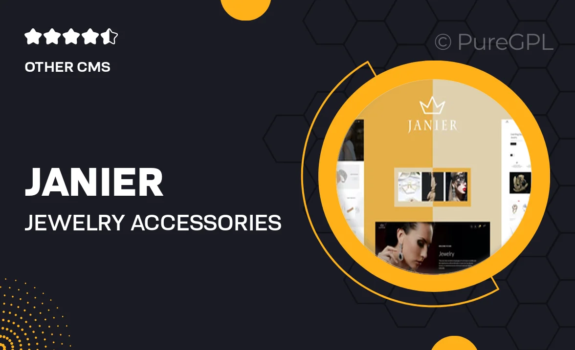 Janier – Jewelry & Accessories Responsive Shopify