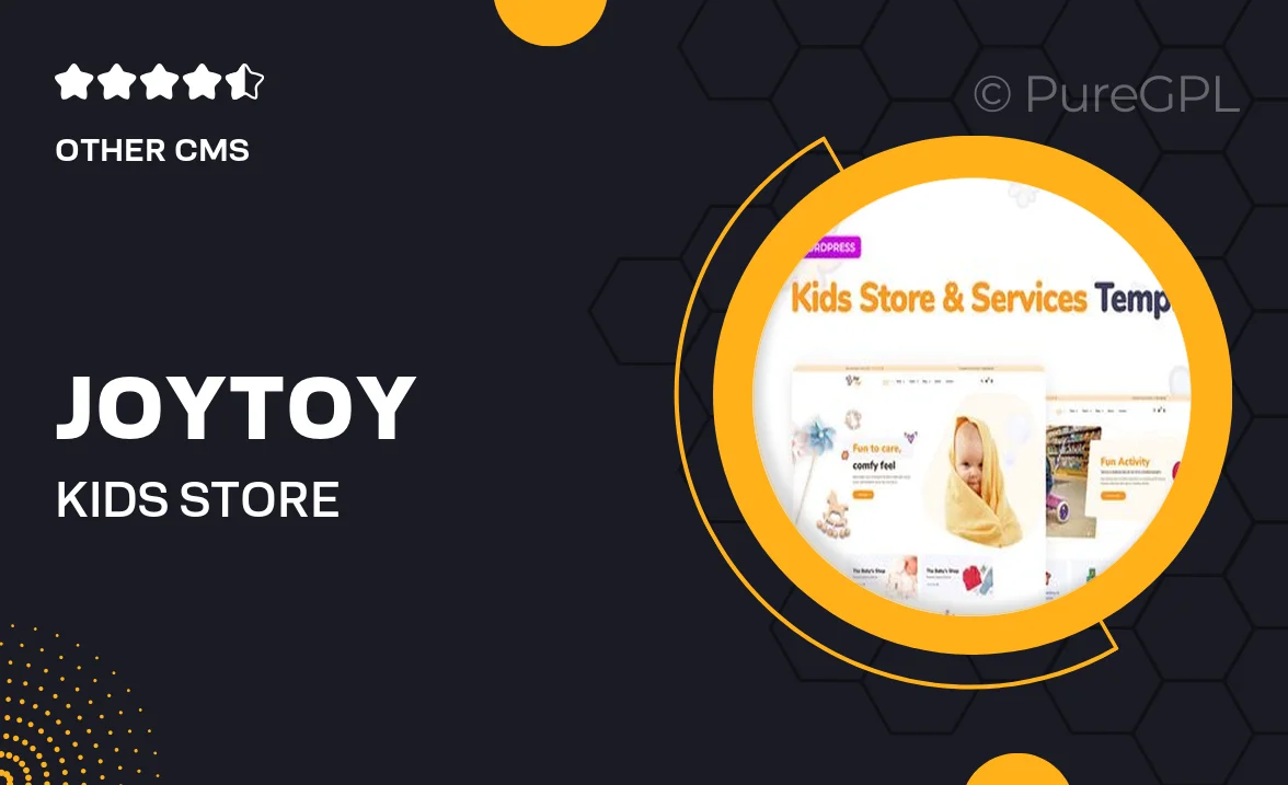 JoyToy – Kids Store Elementor Template Kit