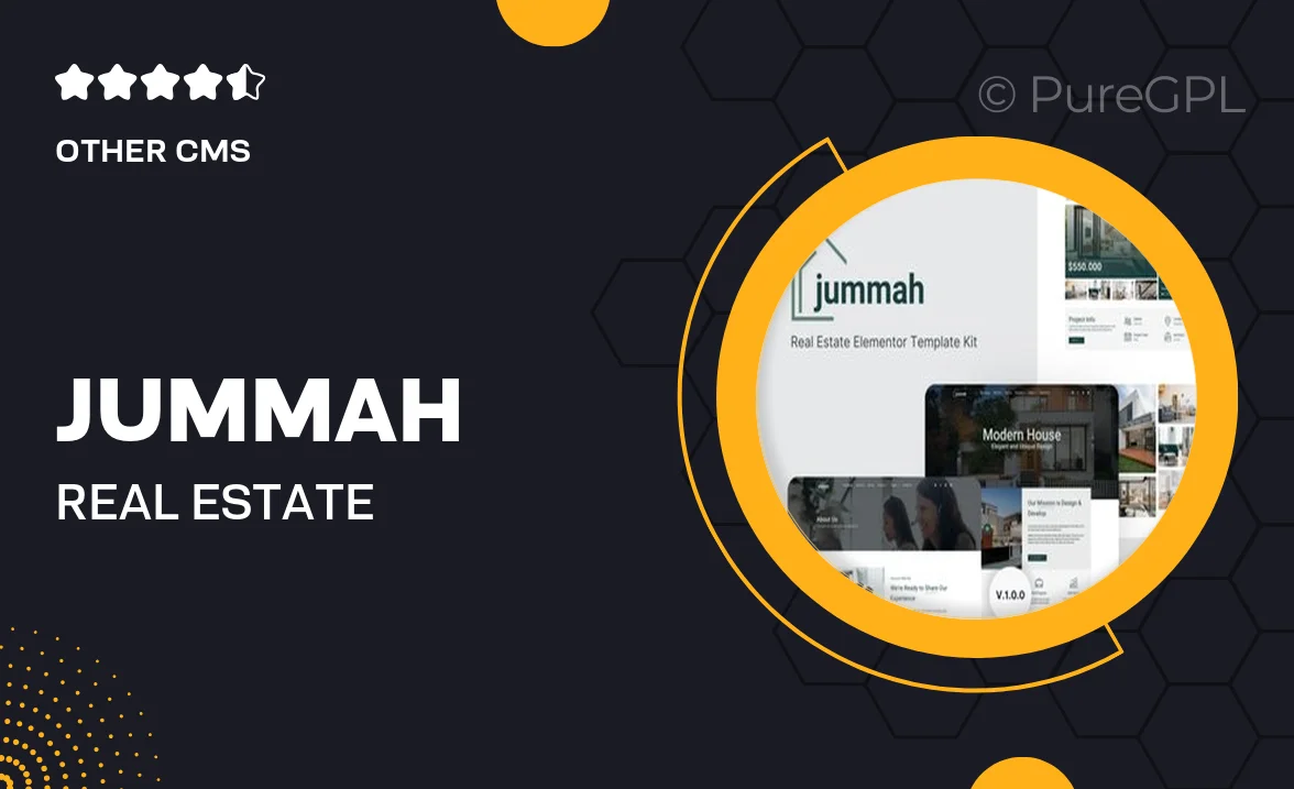 Jummah – Real Estate Elementor Template Kit