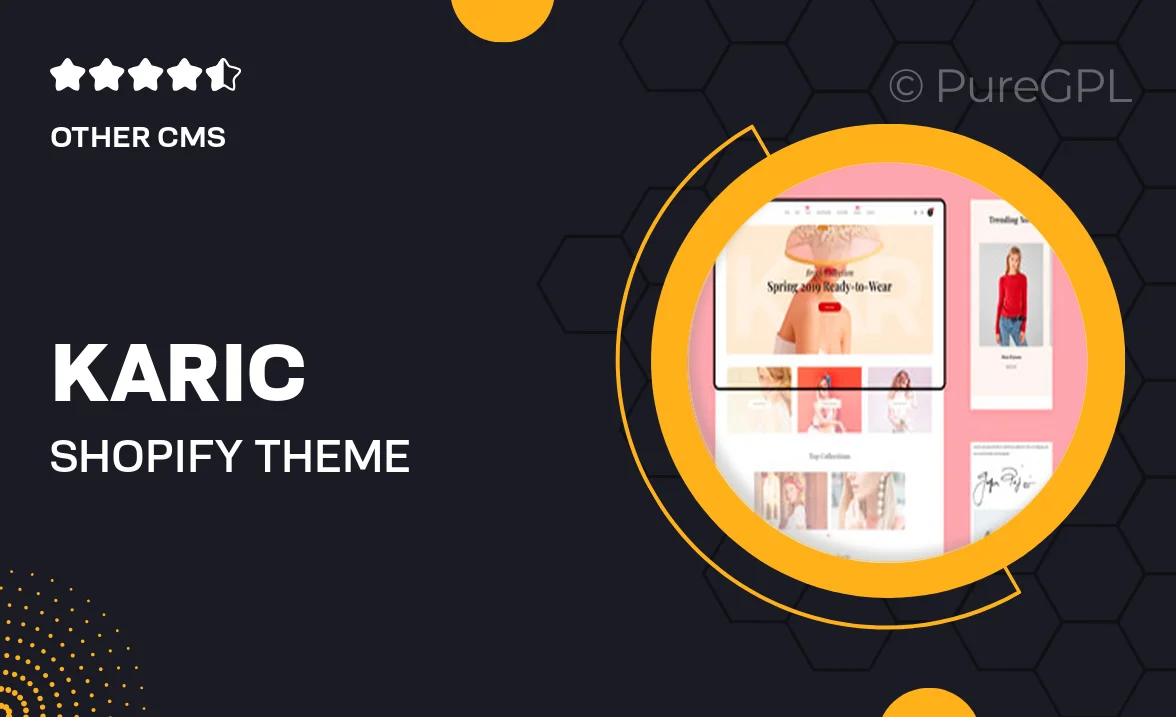 Karic – Shopify Theme