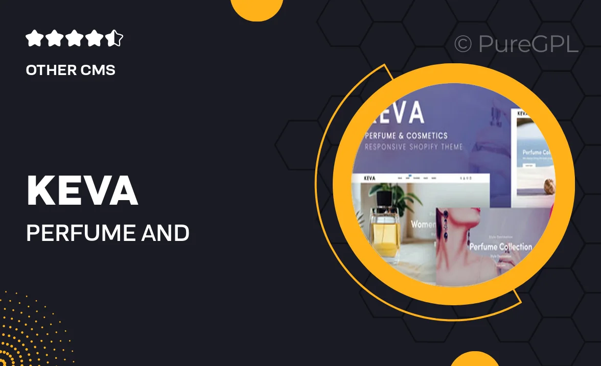 Keva – Perfume And Cosmetics Shopify Theme