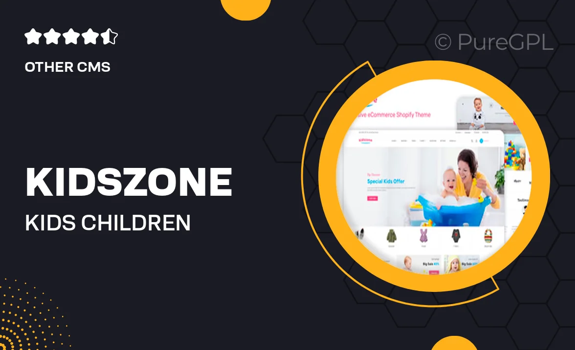 KidsZone – Kids & Children Fashion Shopify Store