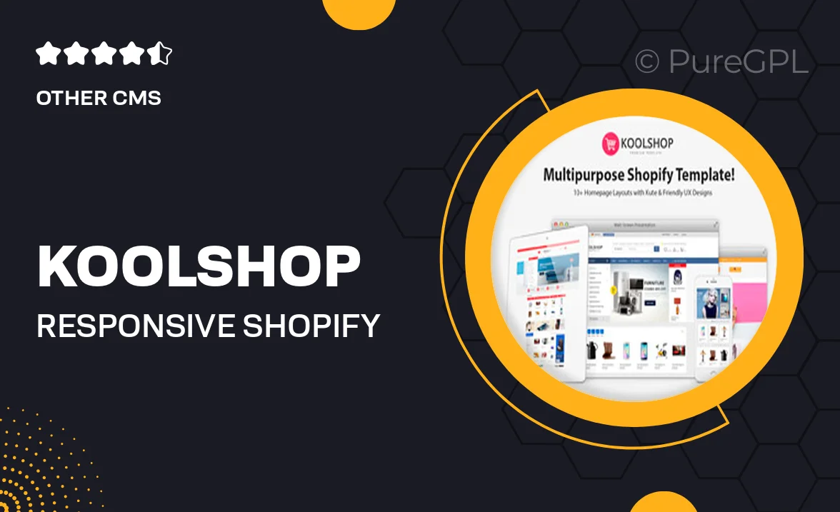 KoolShop – Responsive Shopify Theme