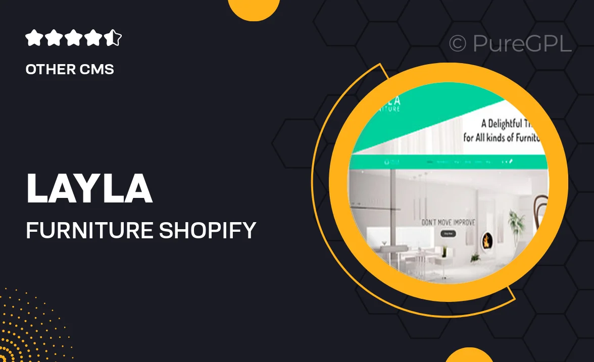 Layla – Furniture Shopify Theme