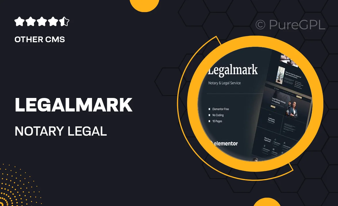 LegalMark – Notary & Legal Service Template Kit