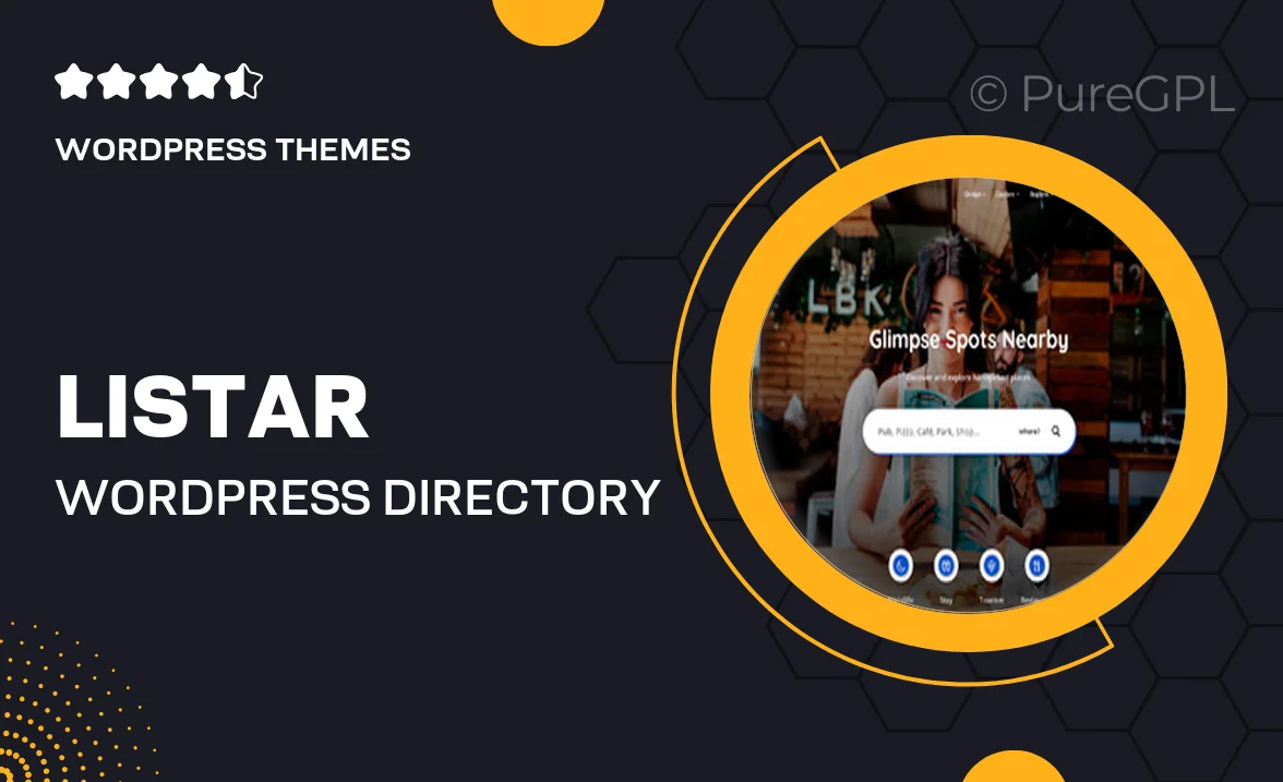 Listar – WordPress Directory and Listing Theme