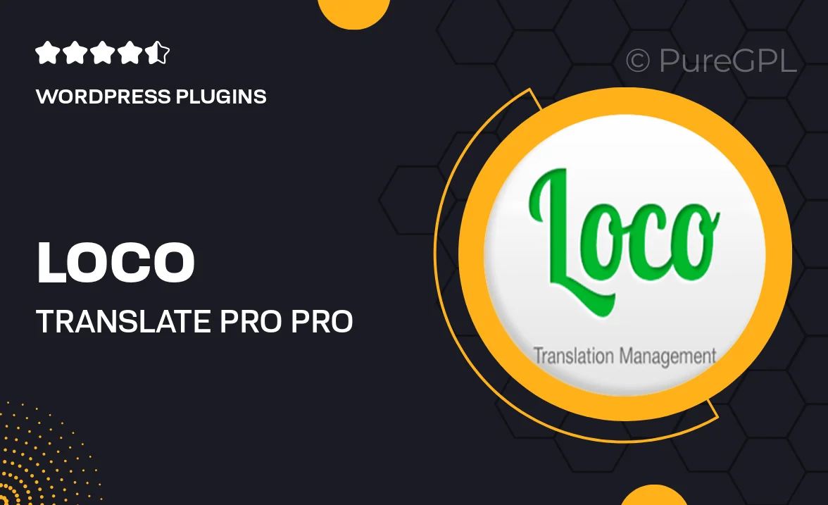 Loco Translate Pro + Pro Addons